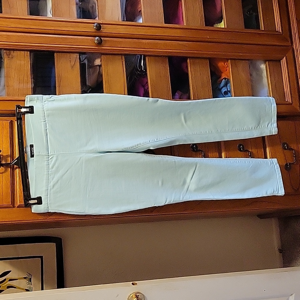 NYDJ turquoise liftxTuck Jeggings
